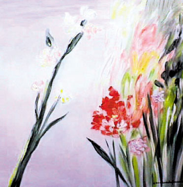 Titel: Festival de Monet 1, Kunstenaar: Van Landeghem, Joelle